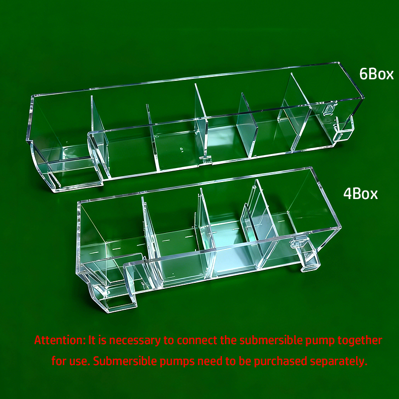 Transparent Acrylic Fish Tank  - Marine Aquarium Overflow Box 评论和价格
