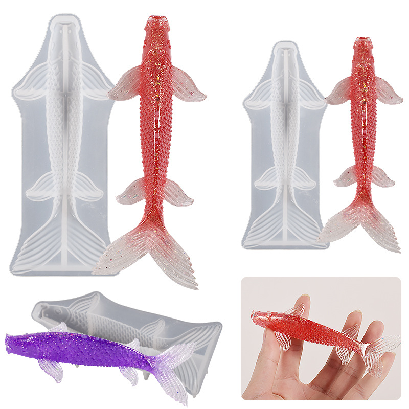3D Koi Fish Shaped Epoxy Resin - Marine Aquarium Tanks 评论和价格