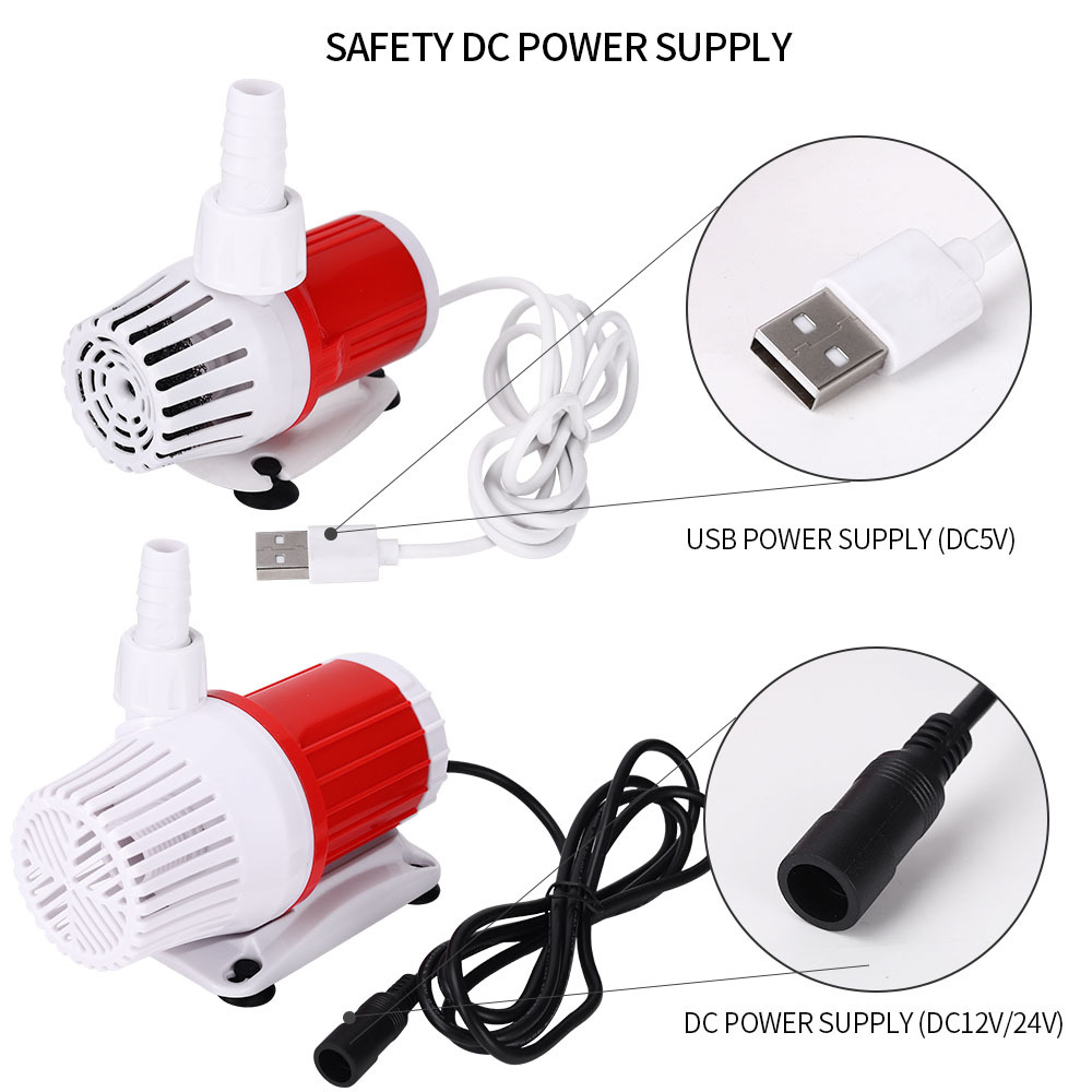 Silent Submersible Pump Fish T - Marine Aquarium Return Pump 评论和价格