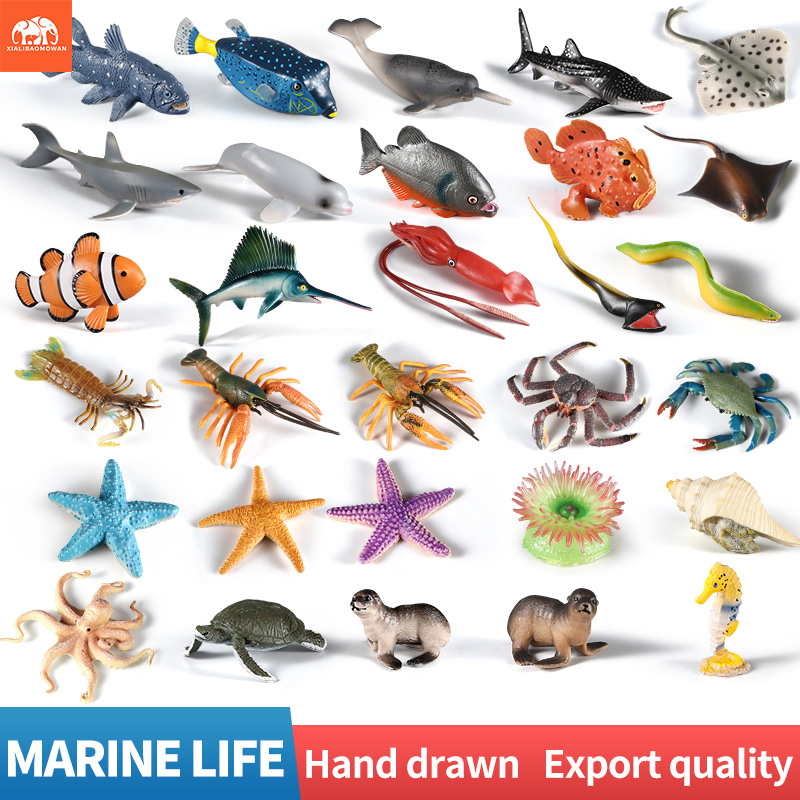 Sea Life Animal Action Figures - Marine Life Aquariums 评论和价格